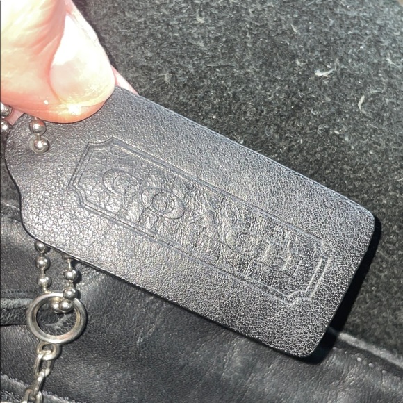 Coach Black Leather Mini Day Backpack - Picture 12 of 14